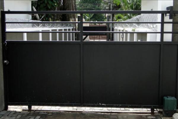 Automated gate installation